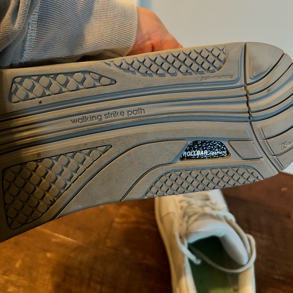 New Balance 928 white walking shoes/sneakers with Rollbar stability men’s 14 - Picture 6 of 8